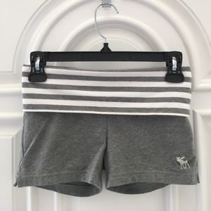 Abercrombie kids yoga shorts